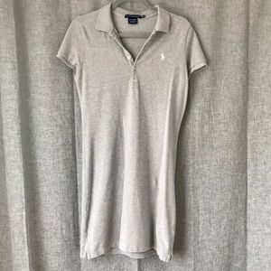 [Ralph Lauren] Gray Polo Dress